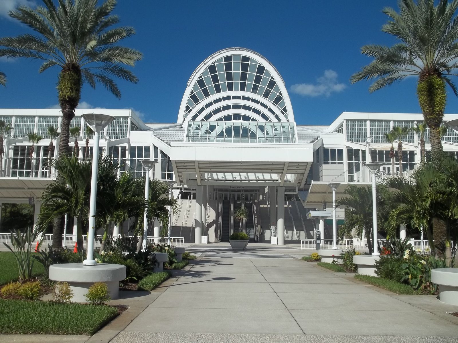 Orange County Convention Center entrance, Orlando